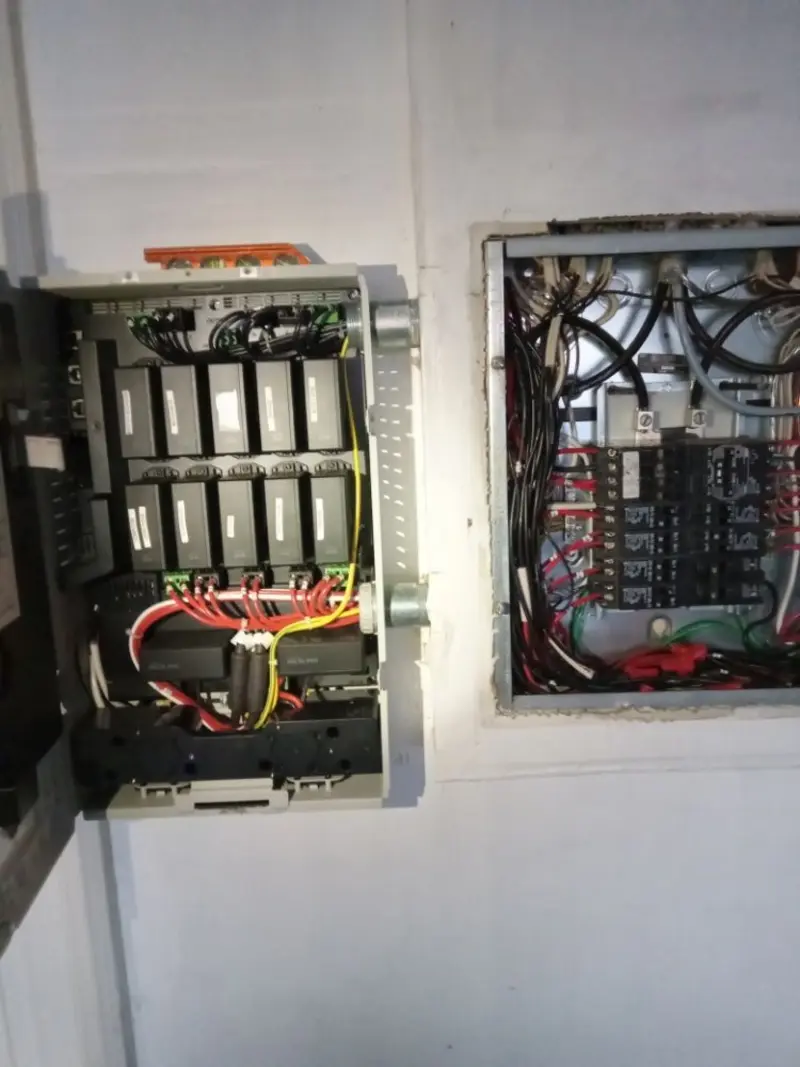 Electrical panel upgrade completed for Indoor Lighting Installation in International Falls